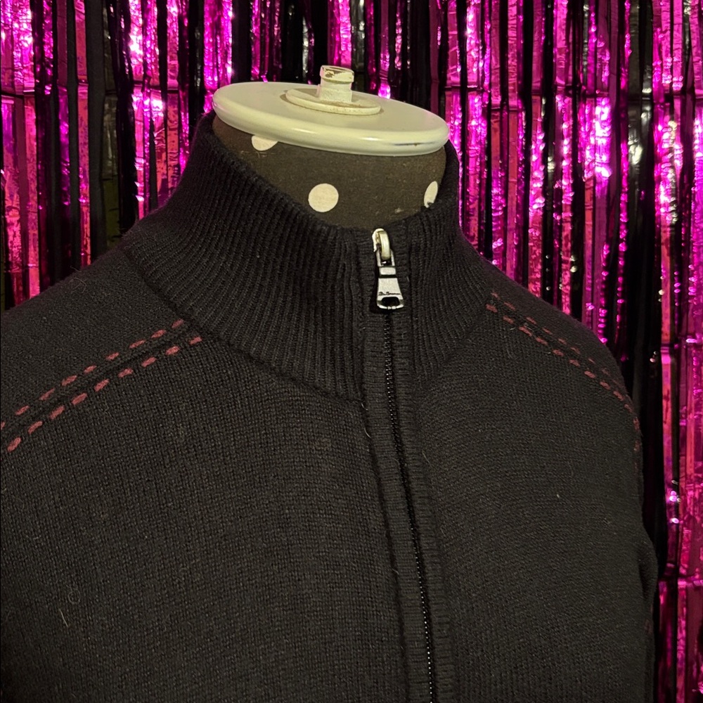 Ben Sherman Zip Sweater Medium - Picture 2 of 2